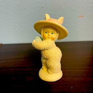 Dept 56 Snowbabies Bunny with Egg